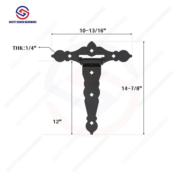 T Type Wood Gate Hinge suppliers